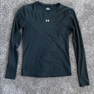Under Armour.   Fitted V-Neck Top